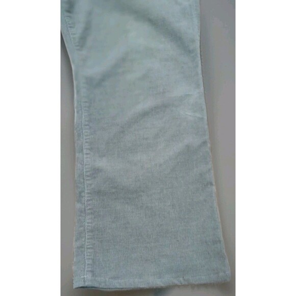 Talbots Women's 16 Curvy Corduroy Jeans Gray Bootcut Flare Soft Stretch - Picture 5 of 13